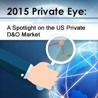 2015 Private Eye: A Spotlight on the US Private D&O Market